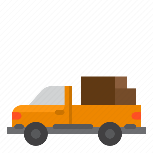Car, transportation, pickup, truck, automobile, vehicle icon - Download on Iconfinder