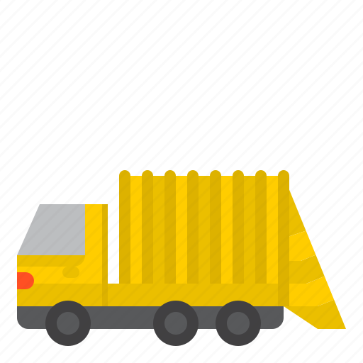 Garbage, truck, car, vehicle, transportation icon - Download on Iconfinder