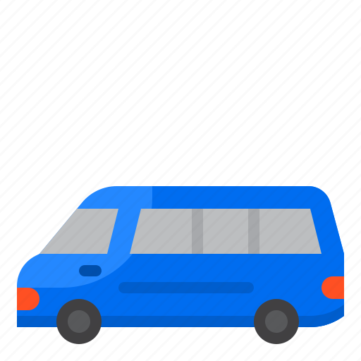 Minibus, car, vehicle, transportation, automobile icon - Download on Iconfinder