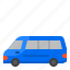 minibus, car, vehicle, transportation, automobile 