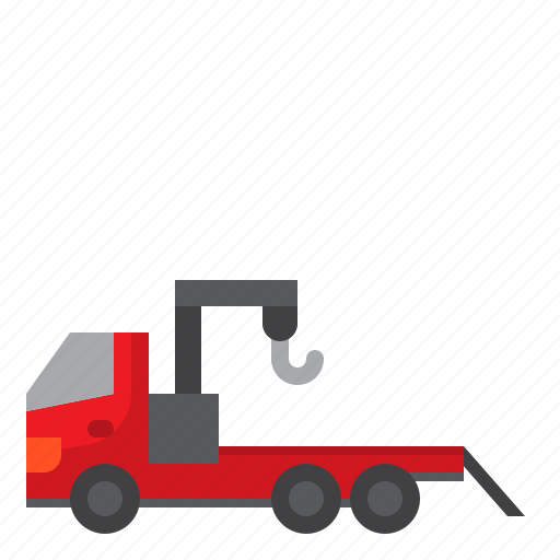 Truck, car, vehicle, transportation, tow icon - Download on Iconfinder