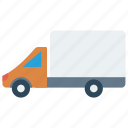 automobile, delivery, transport, truck, vehicle