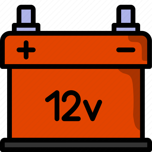 Battery, cars, color, parts icon - Download on Iconfinder