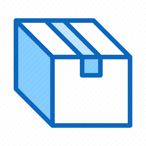 Box, cardboard, carton, closed, delivery, moving icon - Download on Iconfinder