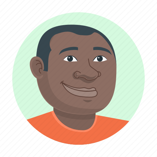 African american, man, avatar icon - Download on Iconfinder