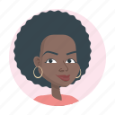 african american, woman, avatar