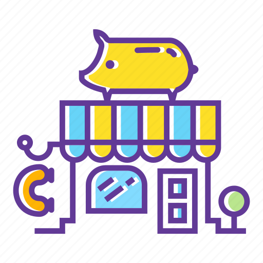 Building, city, grocery, market, meat shop, shop, shopping icon - Download on Iconfinder
