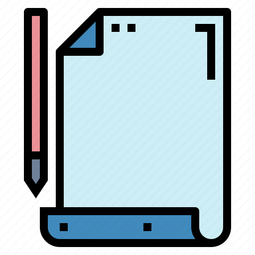 Document, paper, pencil, sheet icon - Download on Iconfinder