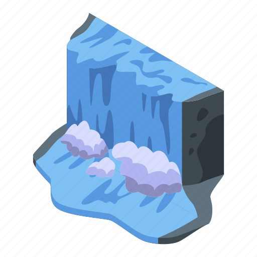 Cartoon, cascade, isometric, logo, stage, tree, water icon - Download on Iconfinder