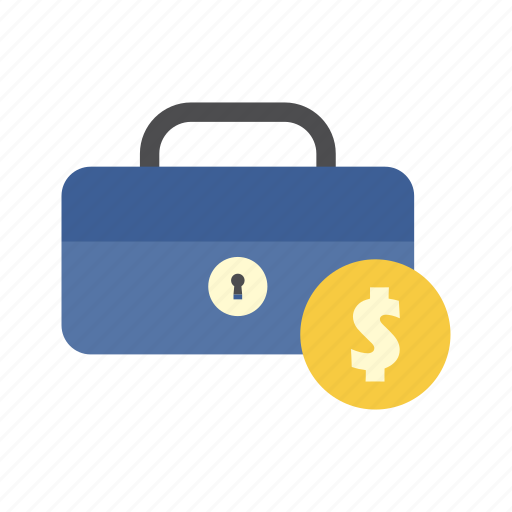Cash box, dollar, finance, money, saving, secure, storage icon - Download on Iconfinder