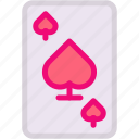 ace, spades, poker, casino, gambler, gambling, cards, shapes, bet