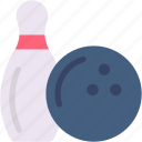 bowling, pin, ball, hobbies, free, arcade, sportive, sport, game