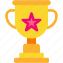 trophy, competition, sports, and, winner, award, star, prize, best