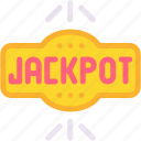 jackpot, gambling, marquee, signboard, signaling, casino, star, game