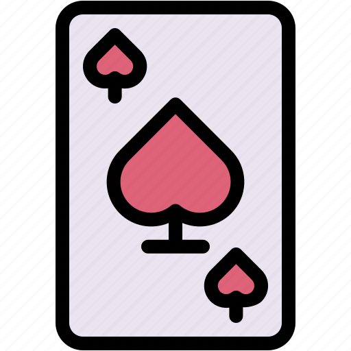 Ace, of, spades, poker, casino, gambler, gambling icon - Download on Iconfinder