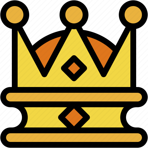 Monarchy, queen, royal, crown, royalty, shapes, king icon - Download on Iconfinder