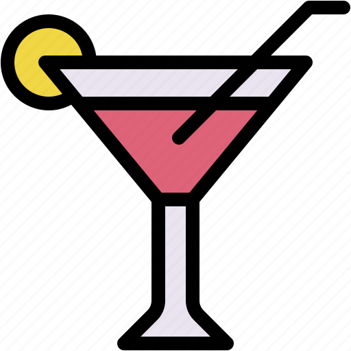 Cocktail, drink, food, beverage, glass, drinks, birthday icon - Download on Iconfinder