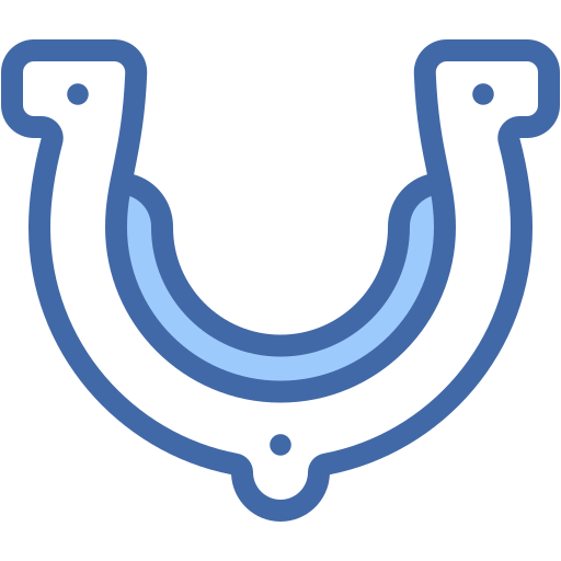 Horseshoe, horse, western, good, luck, ornamental, animals icon - Free download