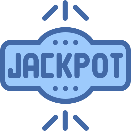 Jackpot, gambling, marquee, signboard, signaling, casino, star icon - Free download