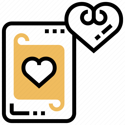 Card, casino, gambling, heart, poker icon - Download on Iconfinder