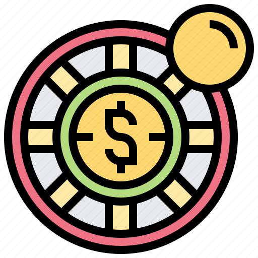 Casino, gambling, game, roulette, wheel icon - Download on Iconfinder
