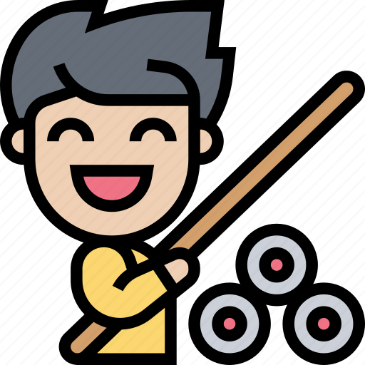 Billiard, snooker, cue, player, hobby icon - Download on Iconfinder