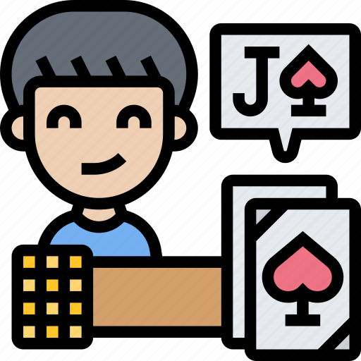 Blackjack, card, game, counting, betting icon - Download on Iconfinder