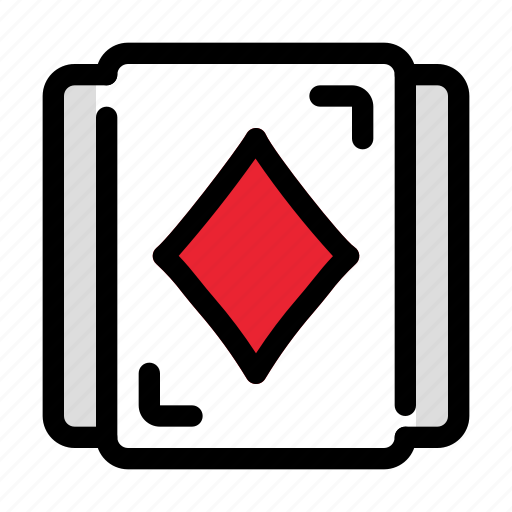 Gambling, casinogamble, diamond, card icon - Download on Iconfinder