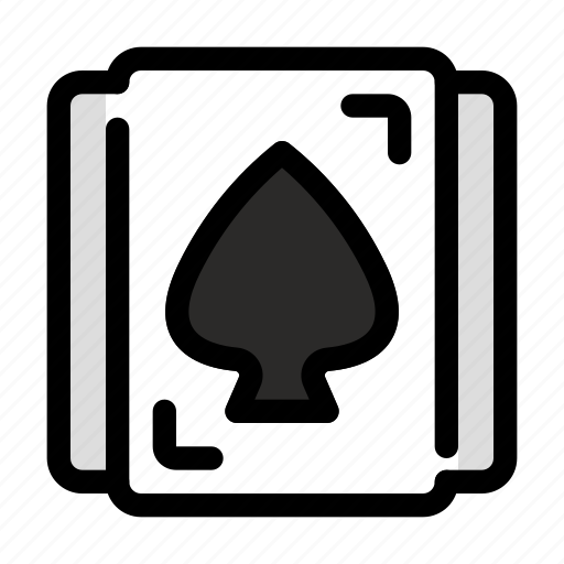 Gambling, casinogamble, spade, card icon - Download on Iconfinder