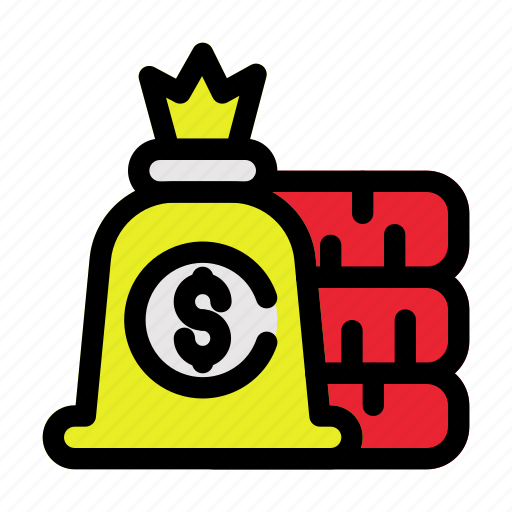 Gambling, casinogamble, treasure, money, bag icon - Download on Iconfinder