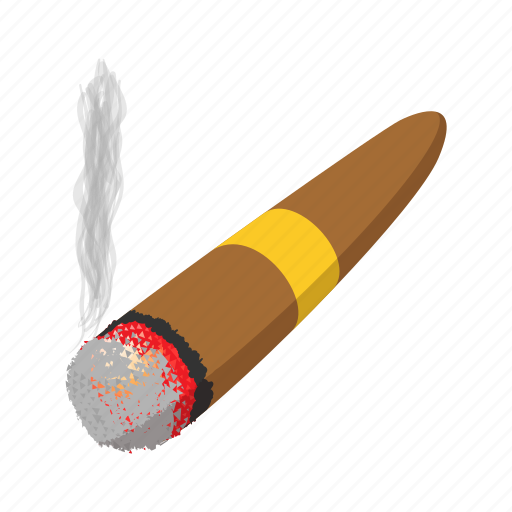 Cartoon, cigar, cuban, habit, smoke, tobacco icon - Download on Iconfinder