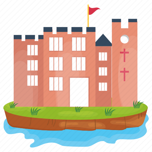 Castle, castle building, fairyland castle, fort, kingdom castle icon - Download on Iconfinder