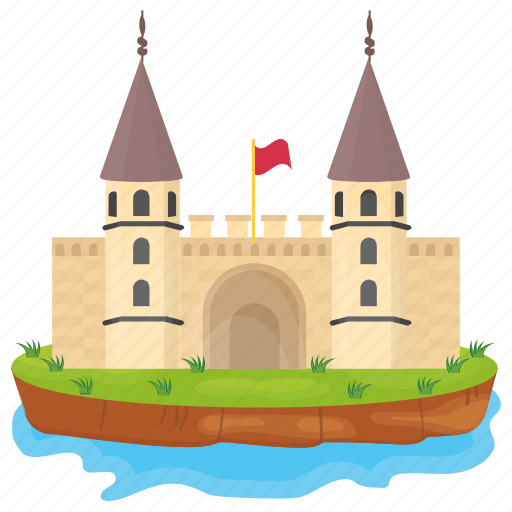 Castle, castle tower, fairyland castle, fort, kingdom castle icon - Download on Iconfinder