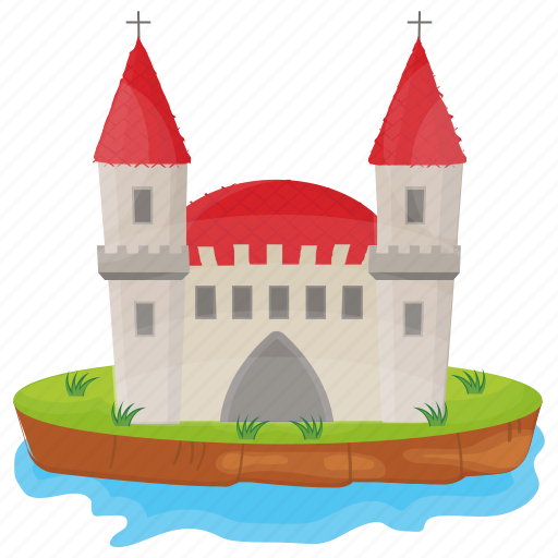 Castle building, fort, fortress, kingdom castle, monument icon - Download on Iconfinder
