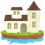 family house, house, mansion, residential building, villa 