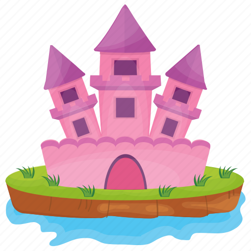 Castle, castle building, castle tower, fairyland castle, fortress icon - Download on Iconfinder