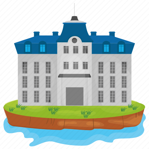 Bangalow, island castle, luxury house, mansion, palace icon - Download on Iconfinder