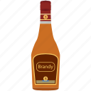 alcohol, beverage, bottle, cognac, drink, glass