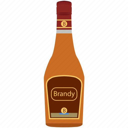 Alcohol, beverage, bottle, cognac, drink, glass icon - Download on Iconfinder
