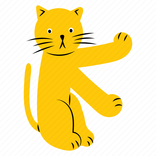 Cat, k, letter k, english, alphabet, pose, animal icon - Download on Iconfinder