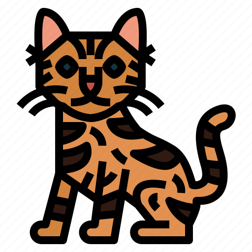 Serengeti, cat, breeds, animal icon - Download on Iconfinder