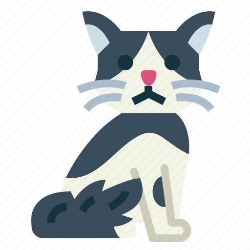 Cymric, cat, breeds, animal icon - Download on Iconfinder