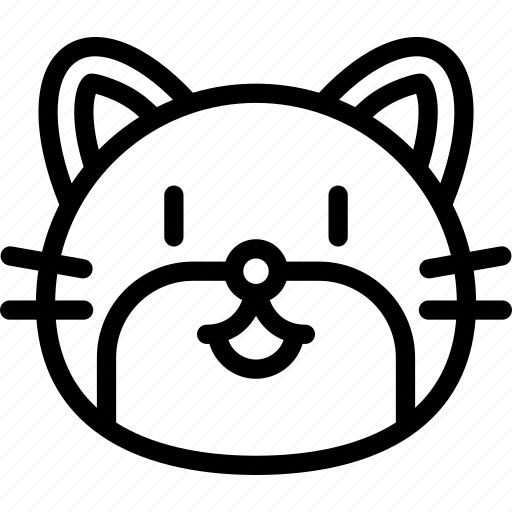 Cat, emoji, emotion, happy, smile, smiley icon - Download on Iconfinder