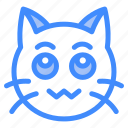 Aggressive, angry, cat, emoji, expression, nose, steam icon - Download on  Iconfinder