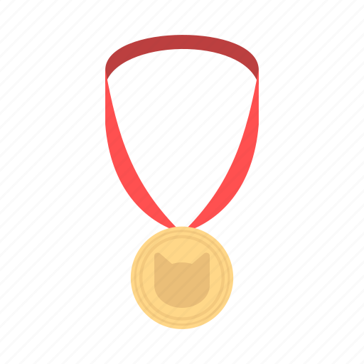 Animal, award, cat, medal, prize, ribbon, winner icon - Download on Iconfinder
