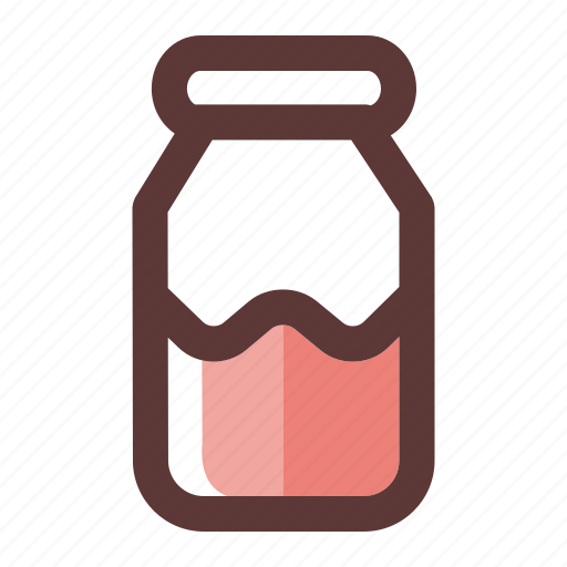 Beverage, bottle, cow, drink, glass, milk, package icon - Download on Iconfinder