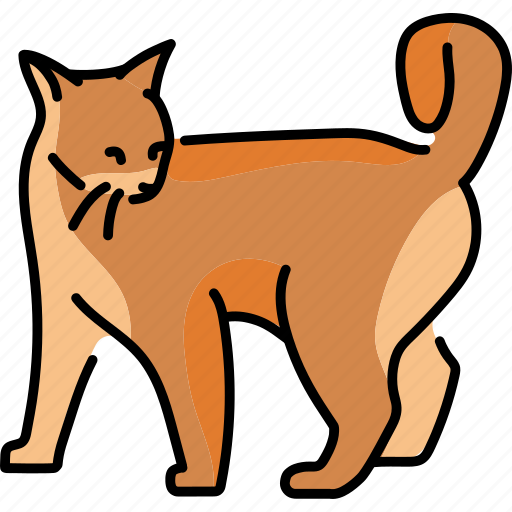 Playful, cat, standing icon - Download on Iconfinder