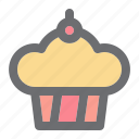 birthday, celebration, cupcake, decoration, party, pie