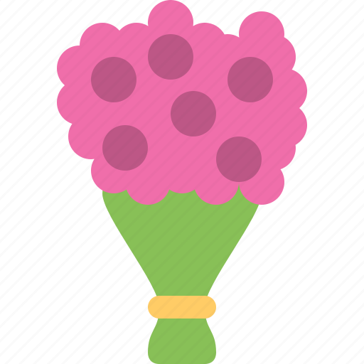Bouquet, flower, blossom, decoration, pot, rose, celebration icon - Download on Iconfinder