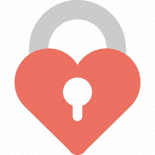 Heart, lock, like, love, romance, valentine icon - Download on Iconfinder